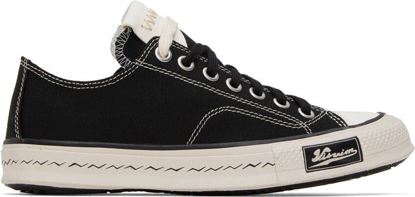 Visvim Black Skagway Lo Sneakers - Picture 4