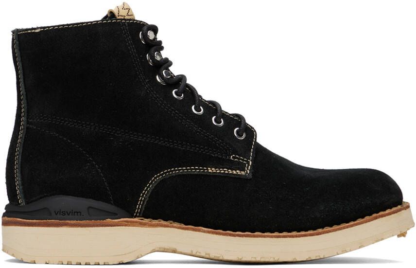Visvim Black Virgil Folk Boots - Picture 5