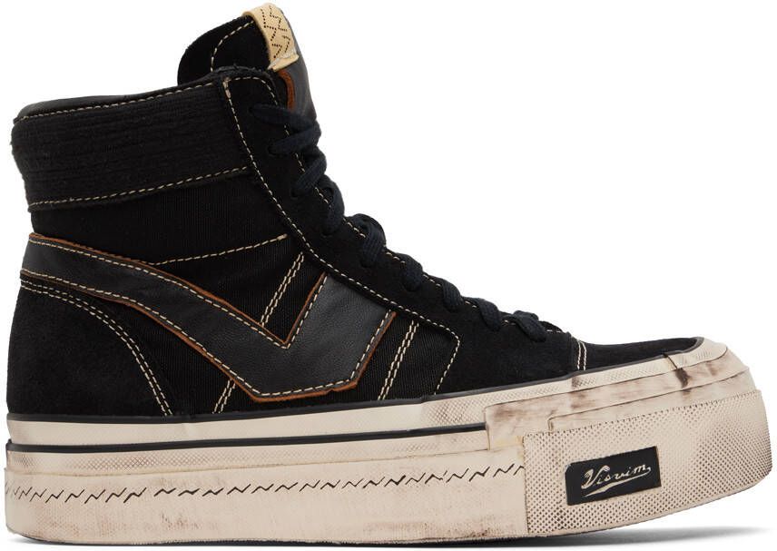 Visvim Black Zephyr Hi G. Patten Sneakers