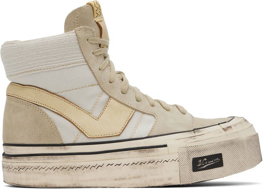 Visvim Off-White Zephyr Hi G.Patten Sneakers - Picture 5