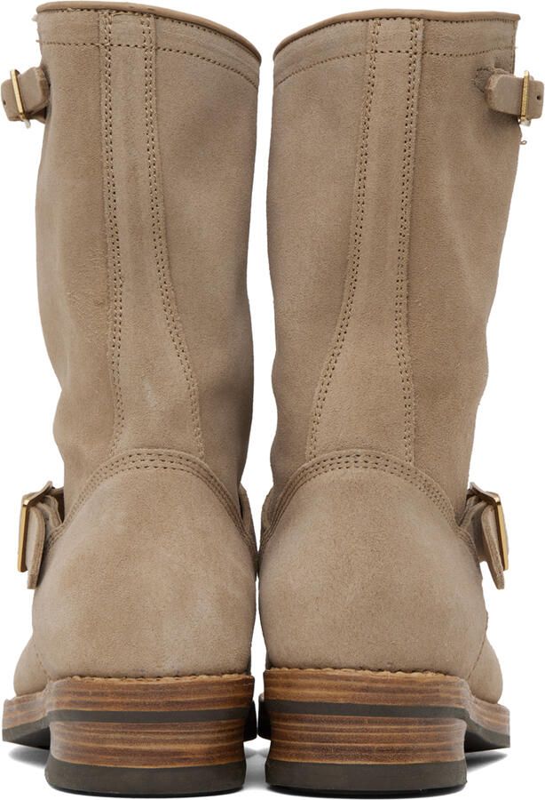 Visvim Beige T.W.O. Boots - Picture 5