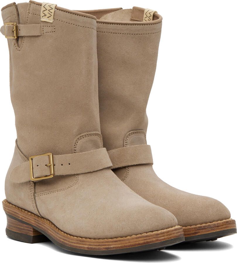 Visvim Beige T.W.O. Boots - Picture 3