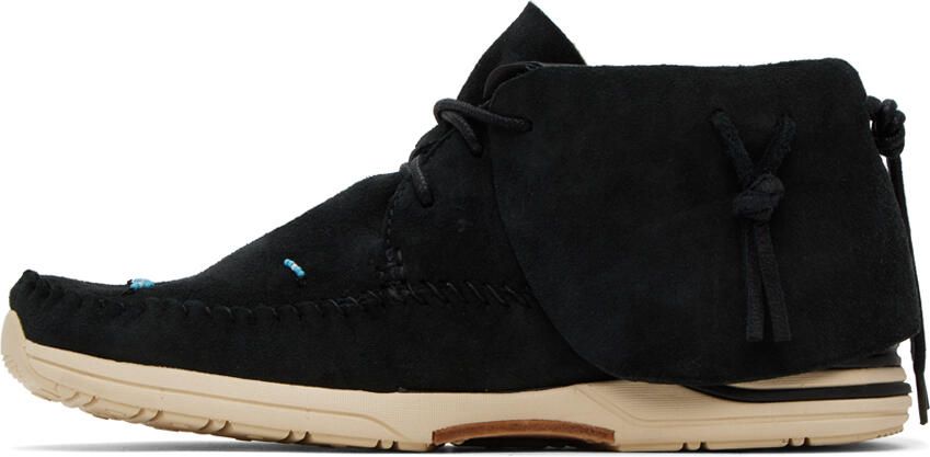 Visvim Black FBT Lhamo-Folk Sneakers - Picture 3
