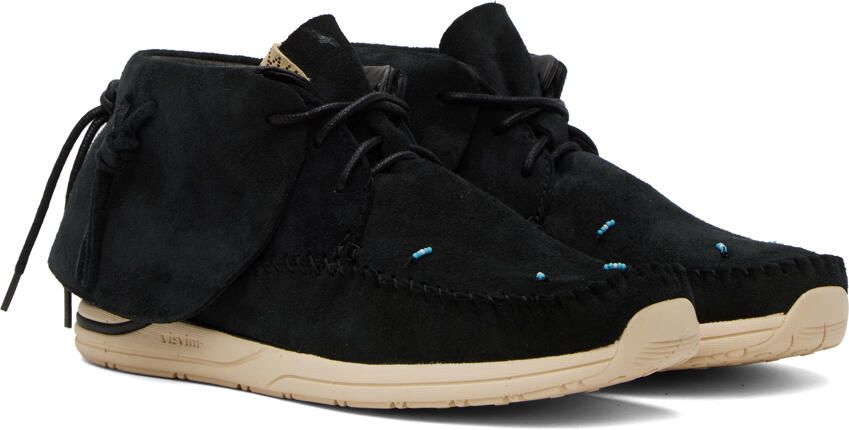 Visvim Black FBT Lhamo-Folk Sneakers - Picture 2
