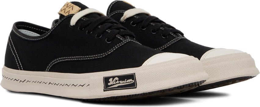 Visvim Black Logan Deck Sneakers - Picture 2