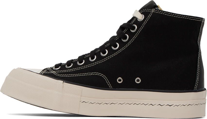 Visvim Black Skagway Hi Patten Sneakers - Picture 3