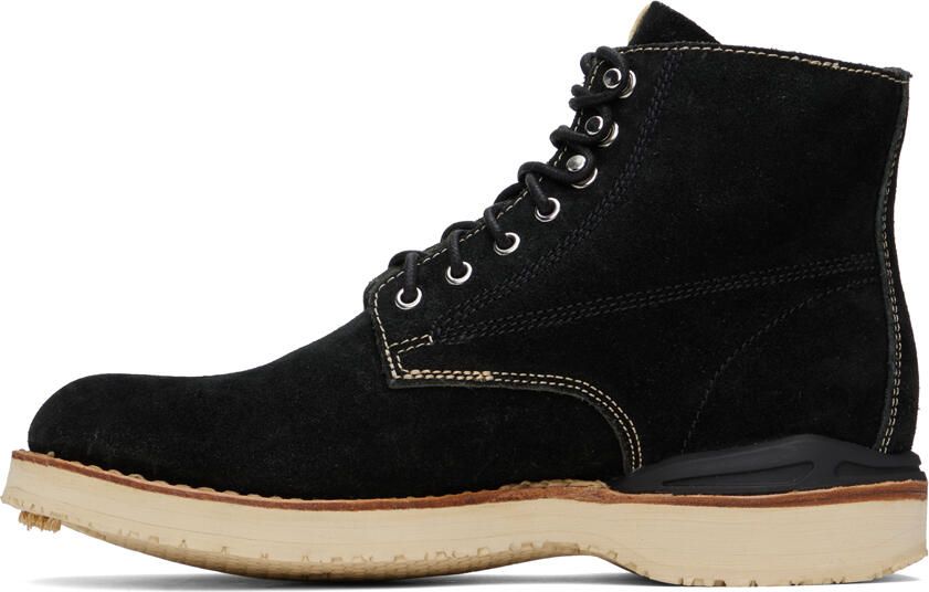 Visvim Black Virgil Folk Boots - Picture 3