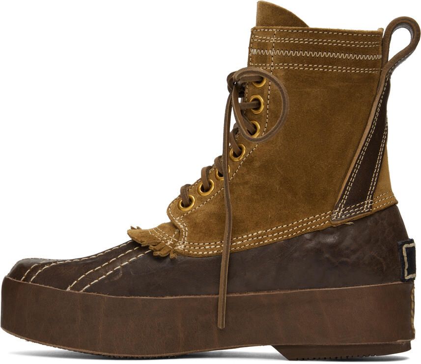 Visvim Brown Decoy Boots - Picture 3