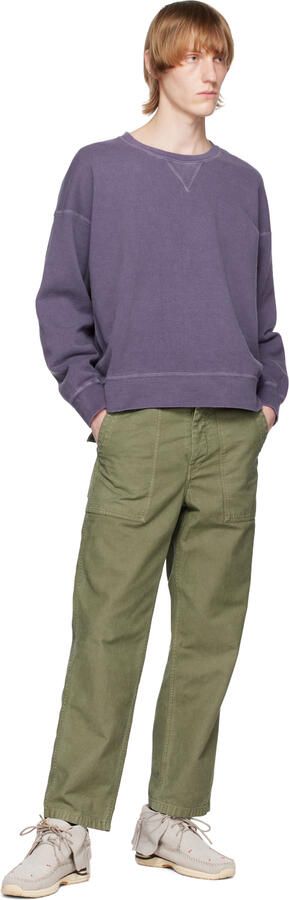 Visvim Gray FBT Lhamo-Folk Sneakers - Picture 4