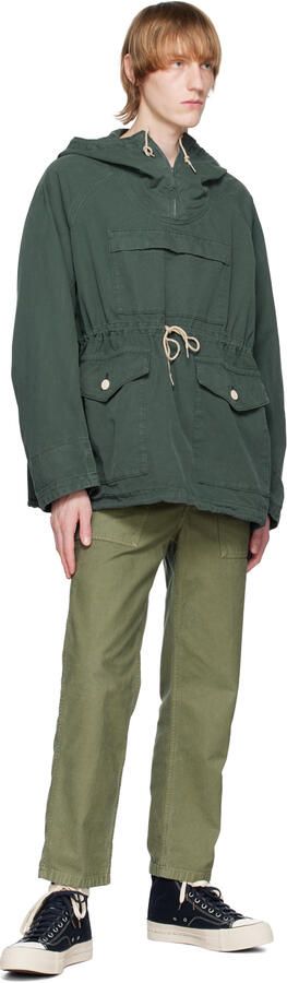 Visvim Navy Skagway Hi Patten Sneakers - Picture 4