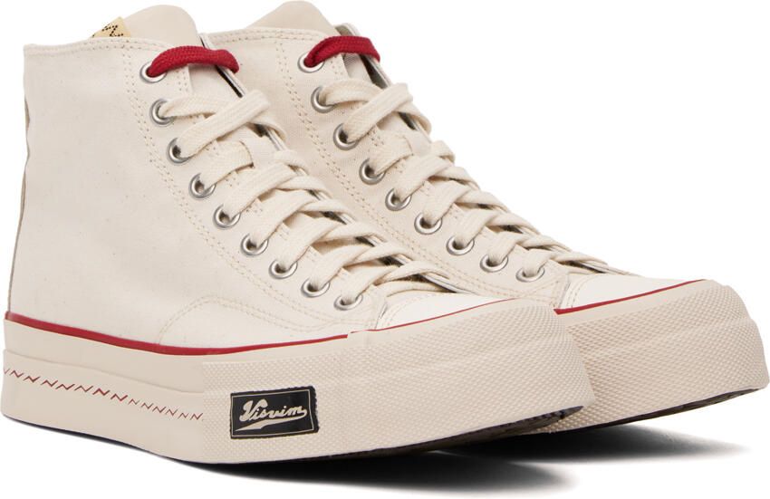 Visvim Off-White Skagway Hi Patten Sneakers - Picture 2