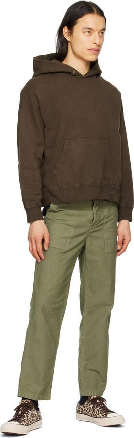 Visvim Tan Skagway Leopard Lo Sneakers - Picture 4