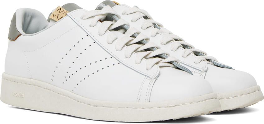 Visvim White & Gray Corda-Folk Sneakers - Picture 2