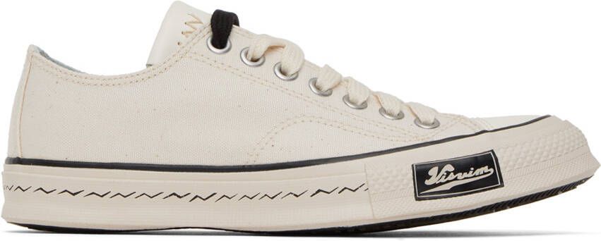 Visvim White Skagway Lo Sneakers - Picture 4
