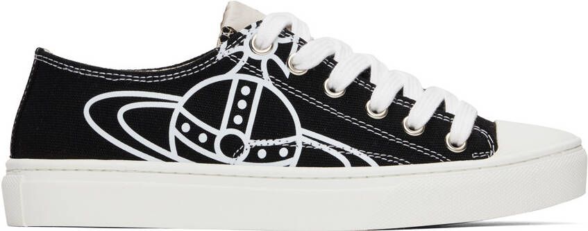 Vivienne Westwood Black Plimsoll 2.0 Sneakers - Picture 4