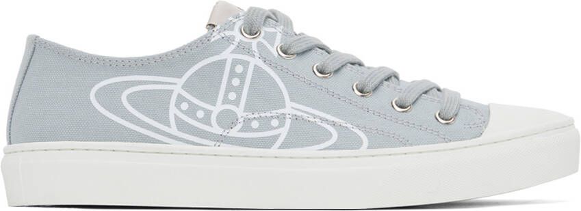 Vivienne Westwood Blue Plimsoll 2.0 Sneakers - Picture 5