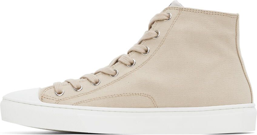 Vivienne Westwood Beige Plimsoll High Top Sneakers - Picture 3