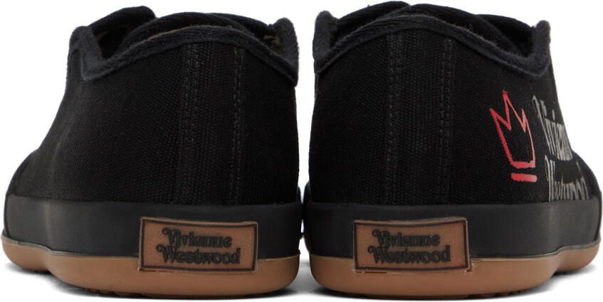 Vivienne Westwood Black Animal Gym Sneakers