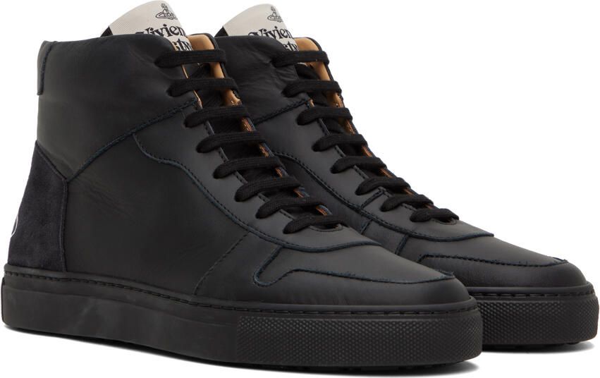 Vivienne Westwood Black Apollo Sneakers - Picture 2