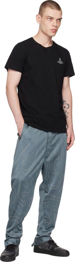 Vivienne Westwood Black Orb Print Sneakers - Picture 4