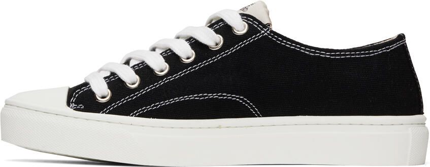 Vivienne Westwood Black Plimsoll 2.0 Low Top Sneakers - Picture 3