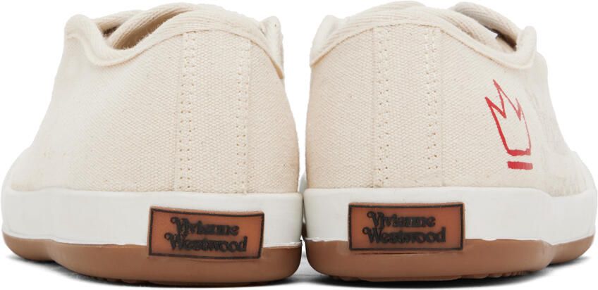 Vivienne Westwood Off-White Animal Gym Sneakers - Picture 2