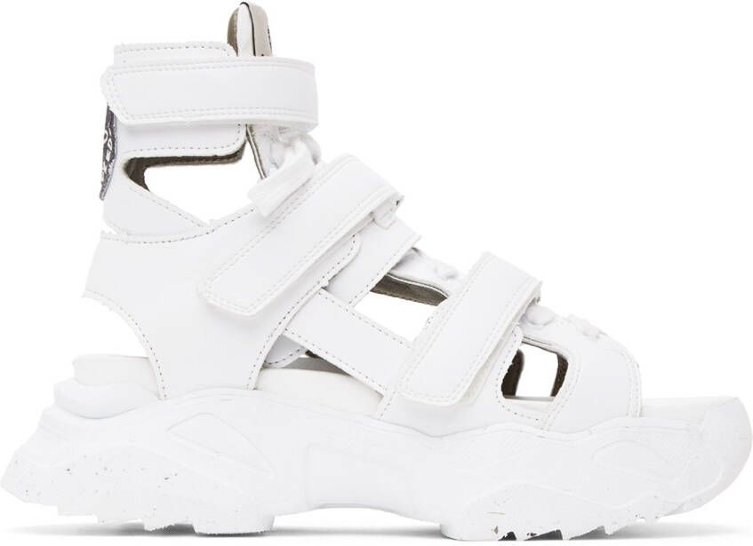 Vivienne Westwood White Romper Sandals - Picture 5