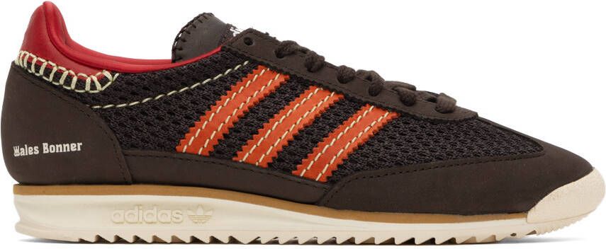 Wales Bonner Brown adidas Originals Edition SL72 Sneakers - Picture 3