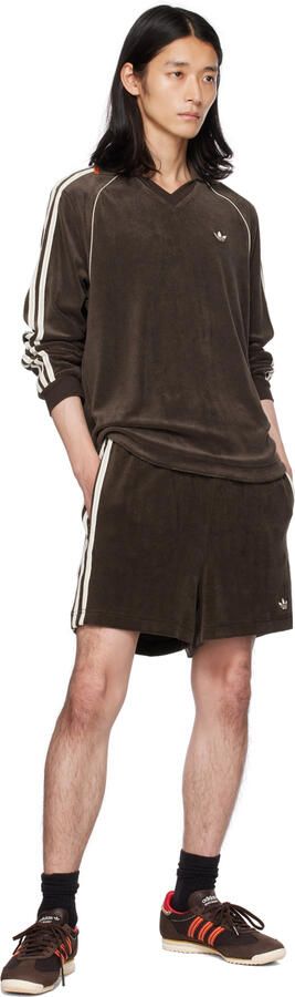 Wales Bonner Brown adidas Originals Edition SL72 Sneakers - Picture 5