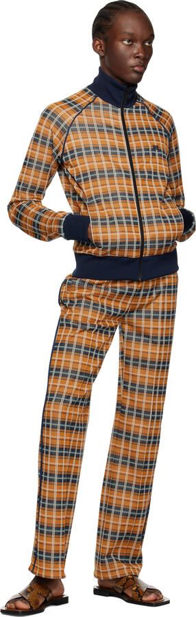 Wales Bonner Brown Snake-Embossed Sandals - Picture 3