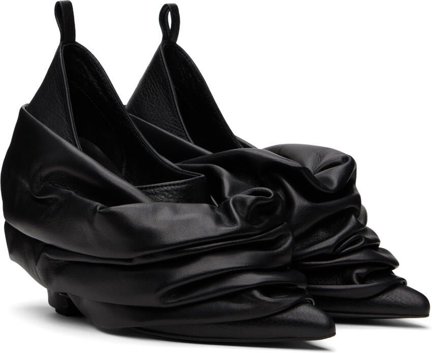 We11done Black Dumpling Heels - Picture 2