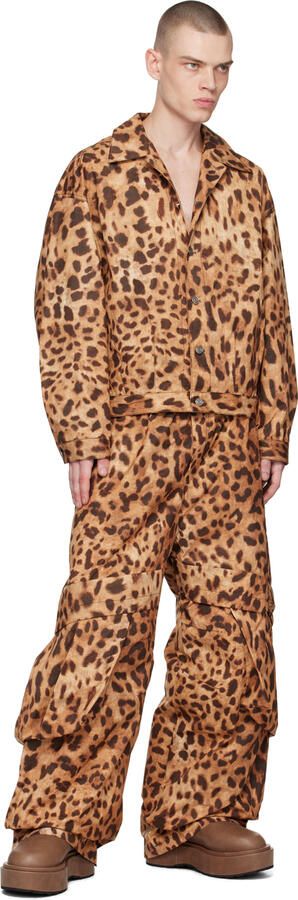 We11done Brown Pull-Loop Boots - Picture 4