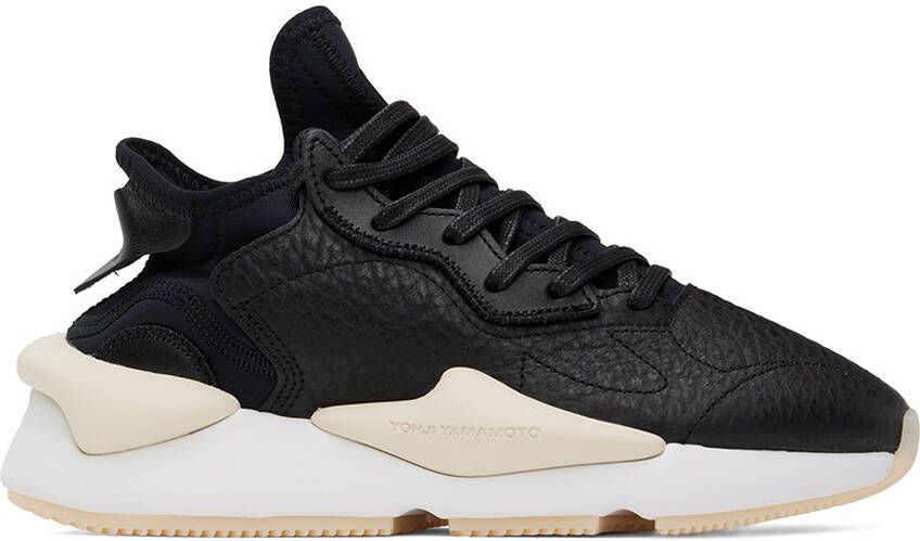 Y-3 Black Kaiwa Sneakers - Picture 5