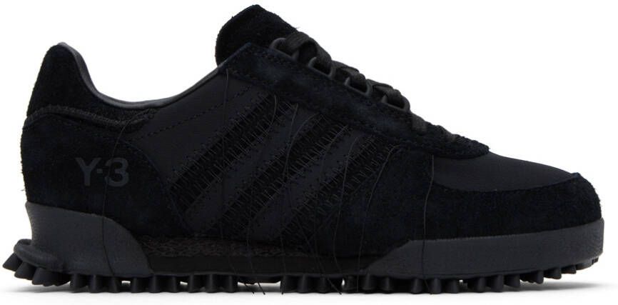 Y-3 Black Marathon Trail Sneakers - Picture 3