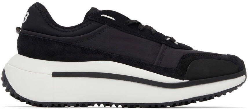 Y-3 Black Qisan Cozy Sneakers - Picture 5