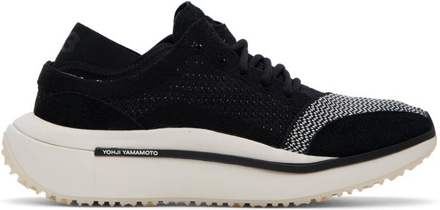 Y-3 Black Qisan Sneakers - Picture 3
