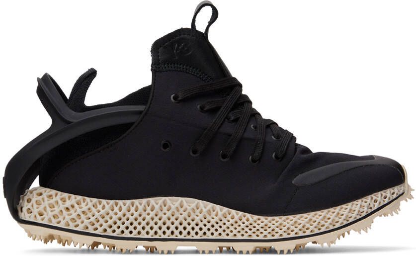 Y-3 Black Runner 4D Exo Sneakers - Picture 5