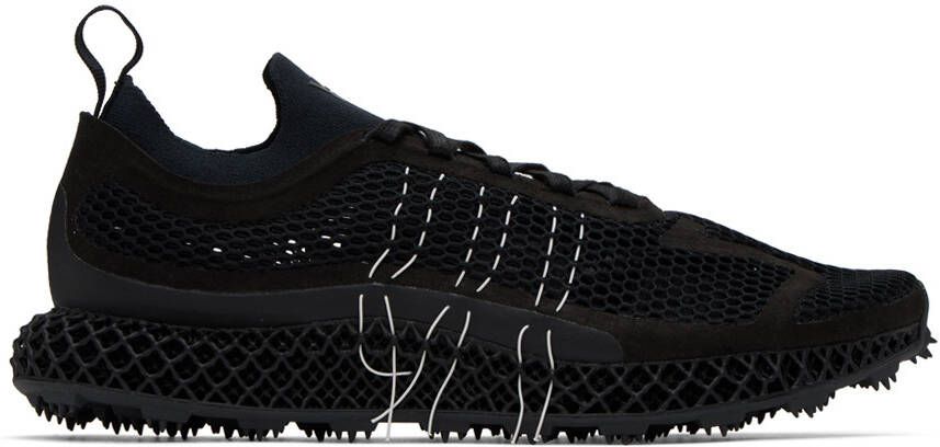 Y-3 Black Runner 4D Halo Sneakers - Picture 5