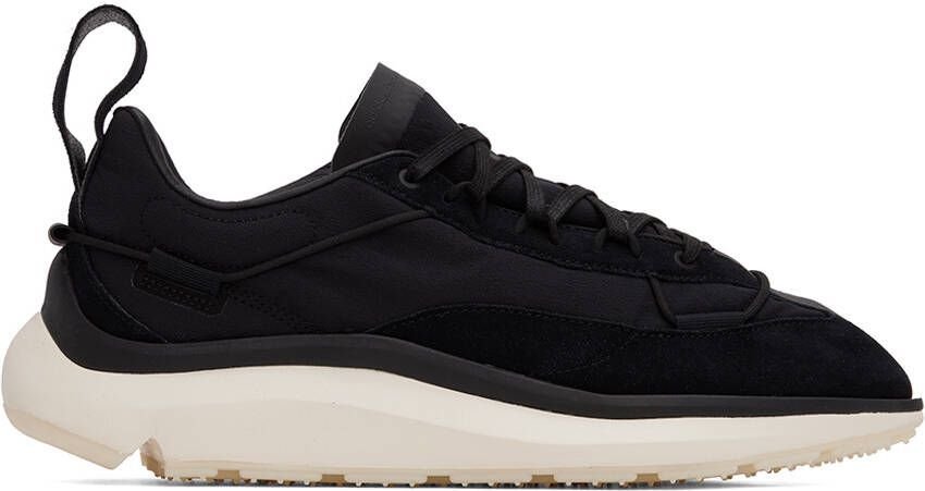 Y-3 Black Shiku Run Sneakers - Picture 5