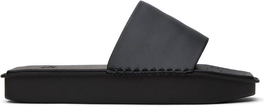 Y-3 Black Water Slides - Picture 6