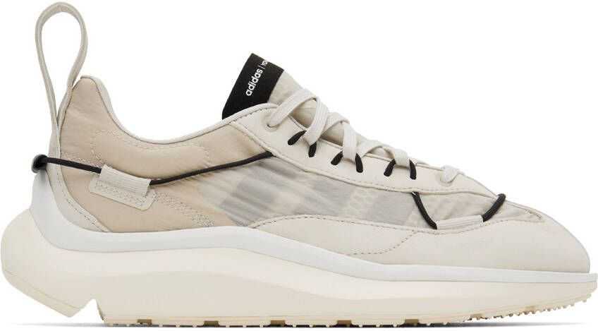 Y-3 Off-White & Black Shiku Run Sneakers - Picture 5