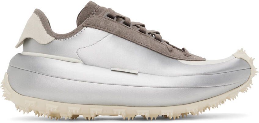 Y-3 Silver Makura Sneakers - Picture 5