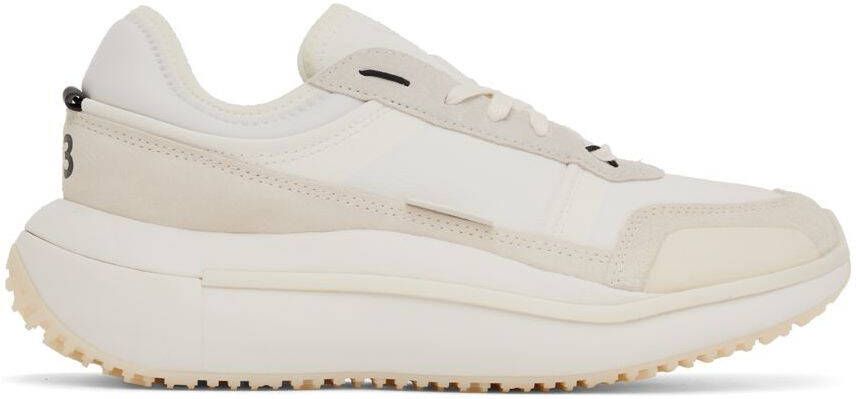 Y-3 White Ajatu Run Sneakers - Picture 4