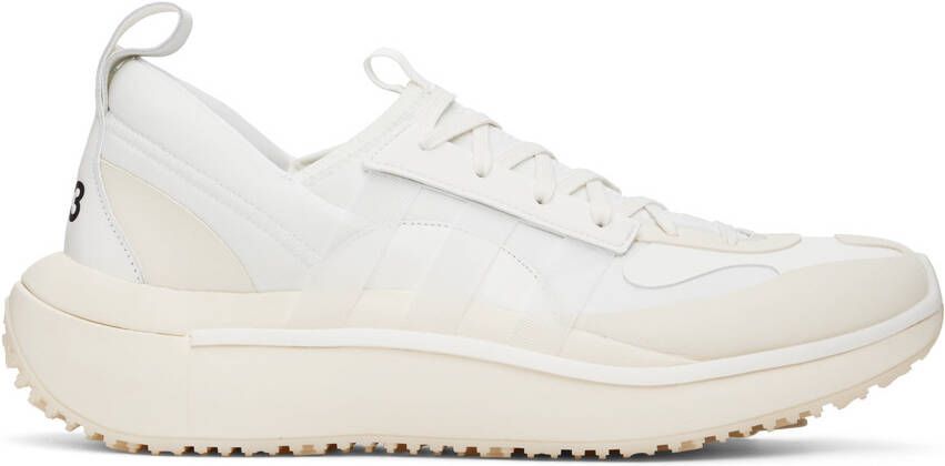 Y-3 White Qisan Cozy II Sneakers - Picture 6