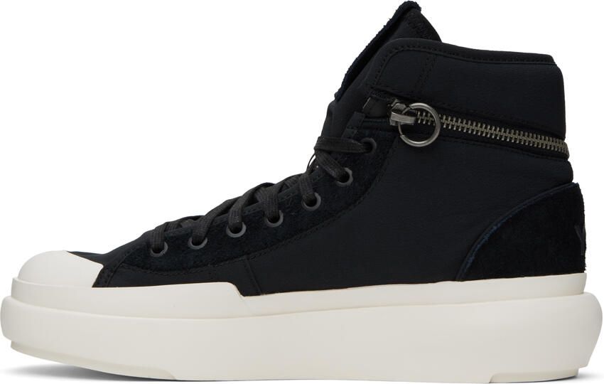 Y-3 Black Ajatu Court Sneakers - Picture 3