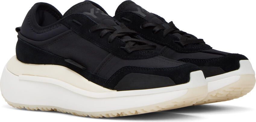 Y-3 Black Ajatu Run Sneakers - Picture 3
