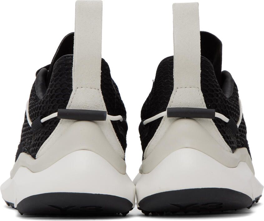 Y-3 Black & White Shiku Run Sneakers
