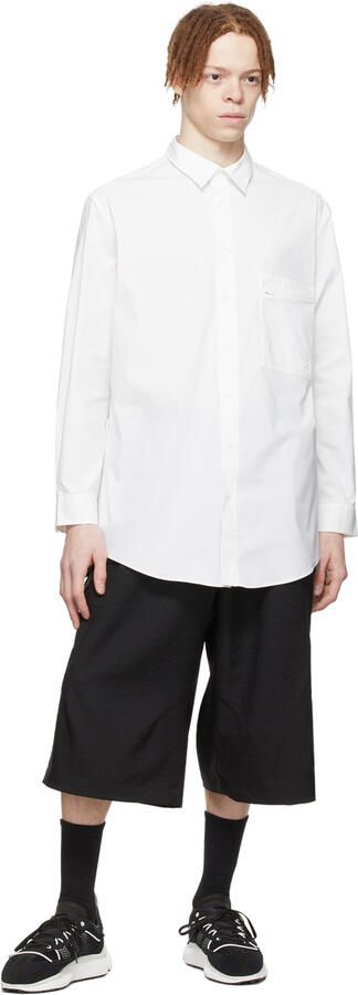 Y-3 Black & White Shiku Run Sneakers - Picture 4