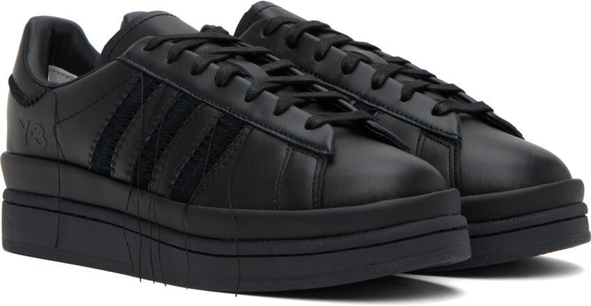 Y-3 Black Rivalry Sandals - Picture 3