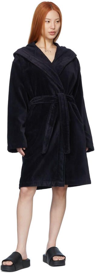 Y-3 Black Platform Slides - Picture 4